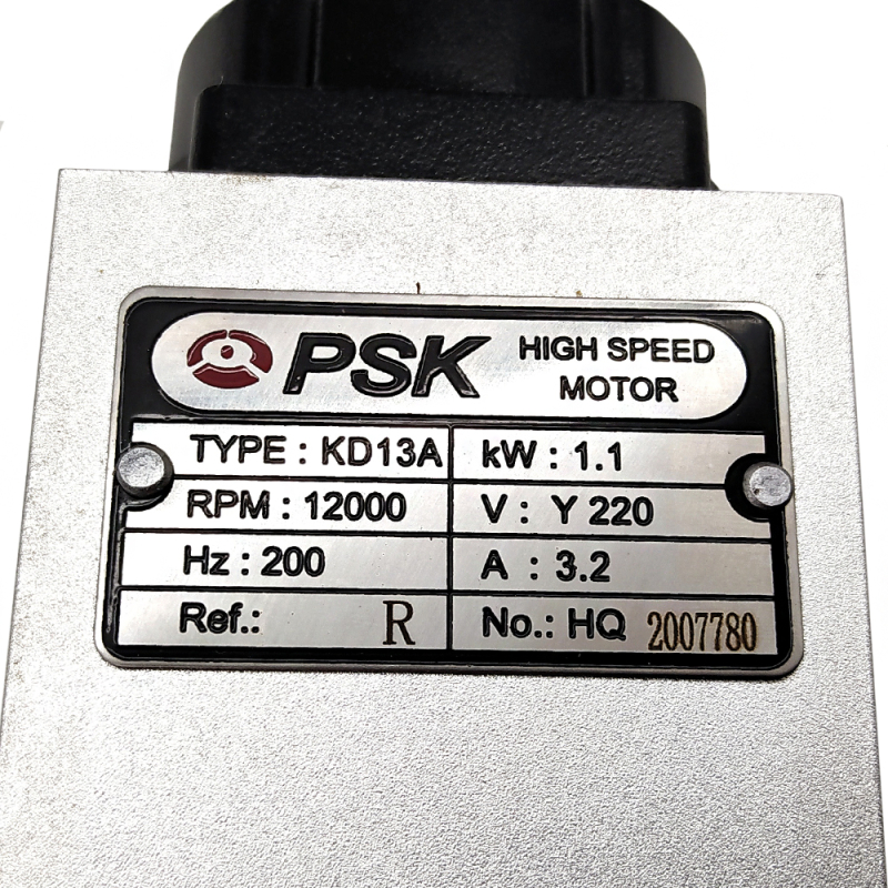 Двигун лівий фрезерного вузла KD-13A 1,1 кВт 601010025-L крайколичкувальних верстатів
