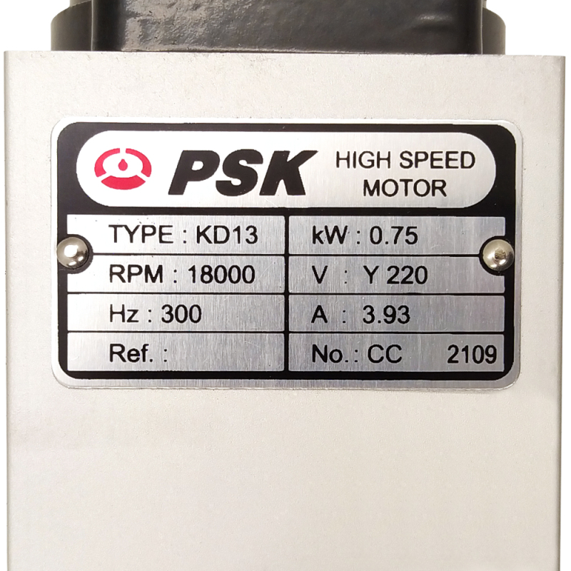 Jointer motor 3.7 kW KD-17A for edge banding machine