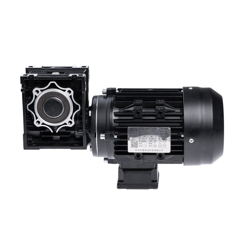 Двигун-редуктор черв'ячний JRSTD50-15:1-80B14+DS80S4-IEC-0.75KW-B14 для свердлильно-присадного верстата