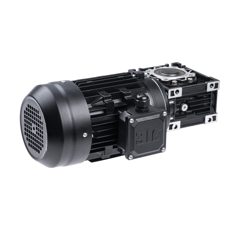 Двигун-редуктор черв'ячний JRSTD50-15:1-80B14+DS80S4-IEC-0.75KW-B14 для свердлильно-присадного верстата