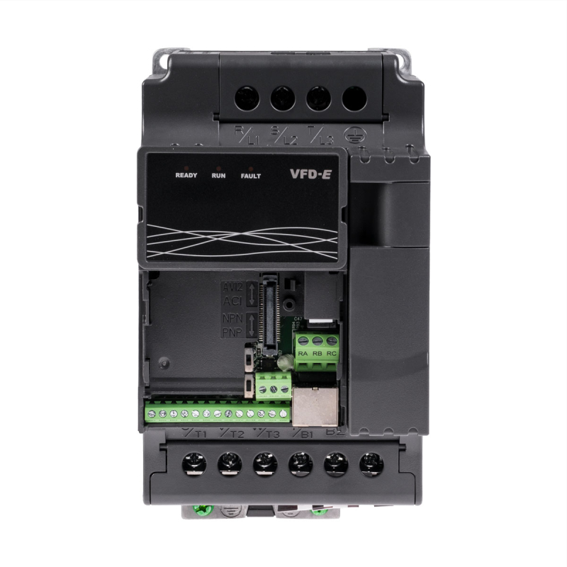 Frequency inverter DELTA VFD037E43A for CNC drilling centers