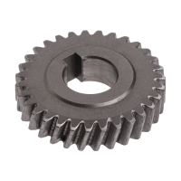 Gear left 34x12x6 mm Pitch 5 for CNC drilling centers