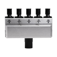 Quick-release drilling head for 5 spindles for drilling machines