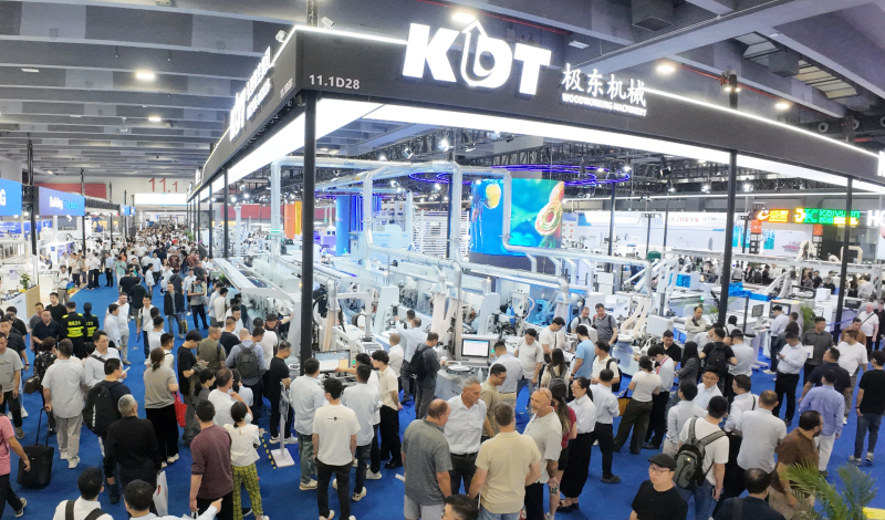 KDT Machinery stand at the international woodworking machinery exhibition CIFF 2026