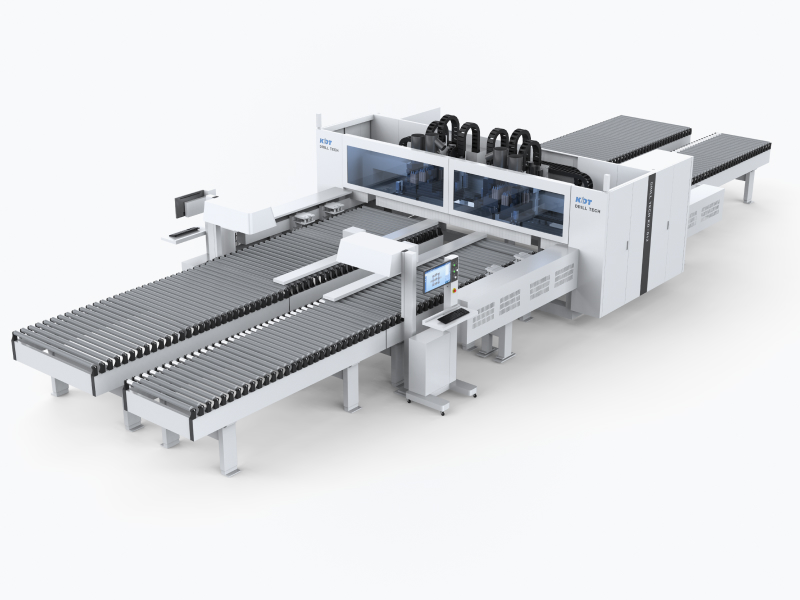 CNC drilling center KD-812A with two working zones