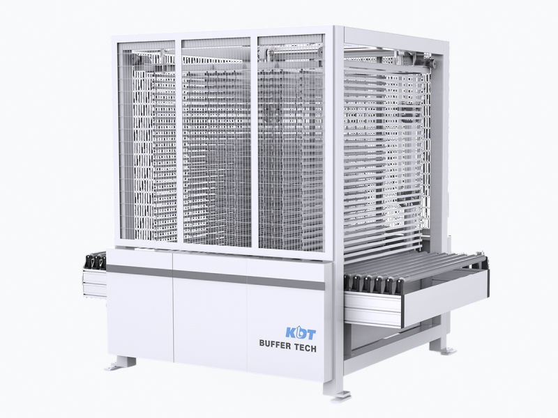 Automated edgebanding section based on two through-feed machines