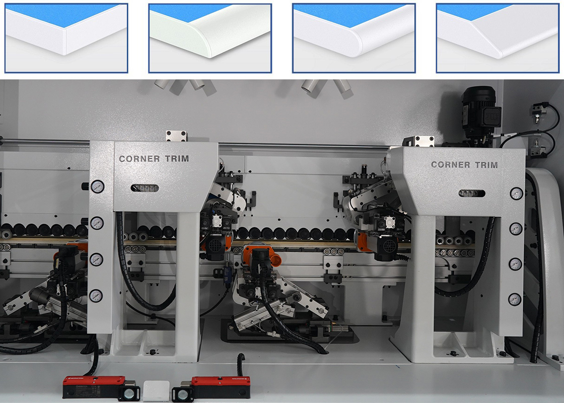 rounding (contouring) unit
