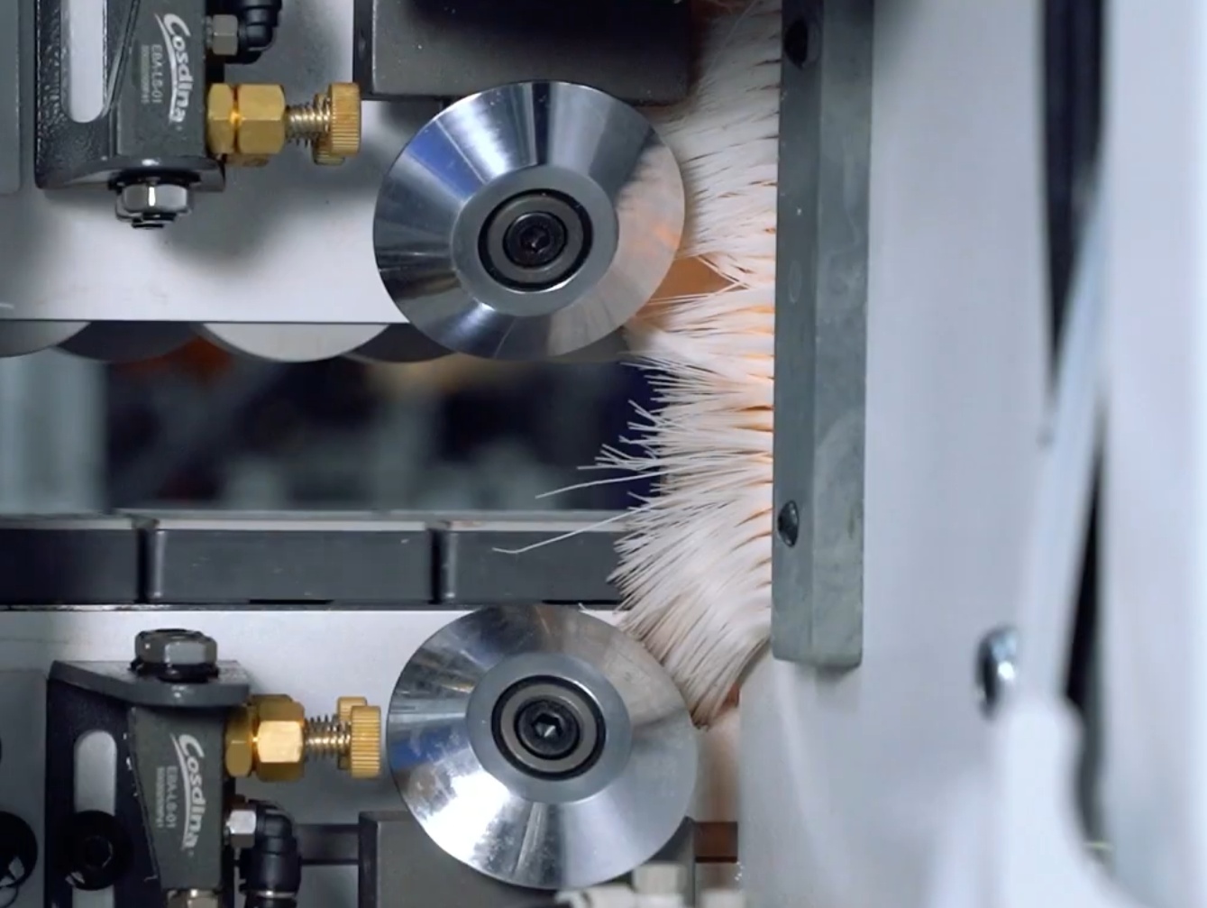 Additional pressure rollers