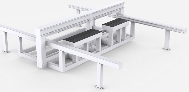 powerful welded frame
